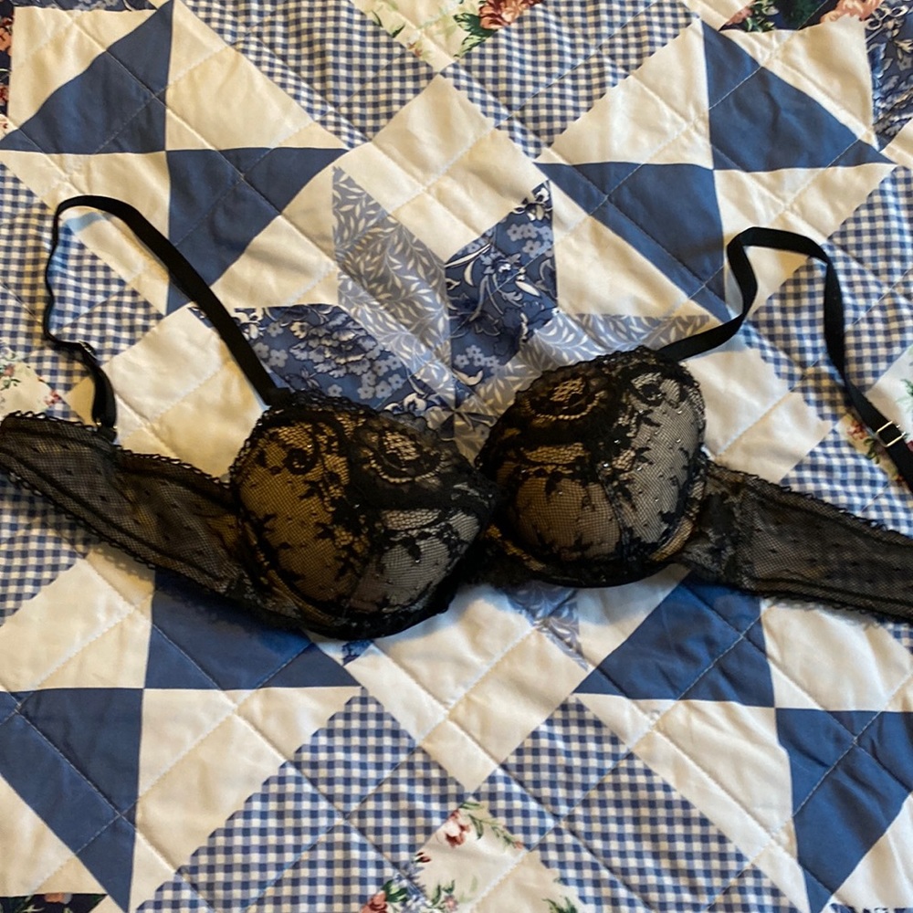 Victoria secret rhinestoned bra